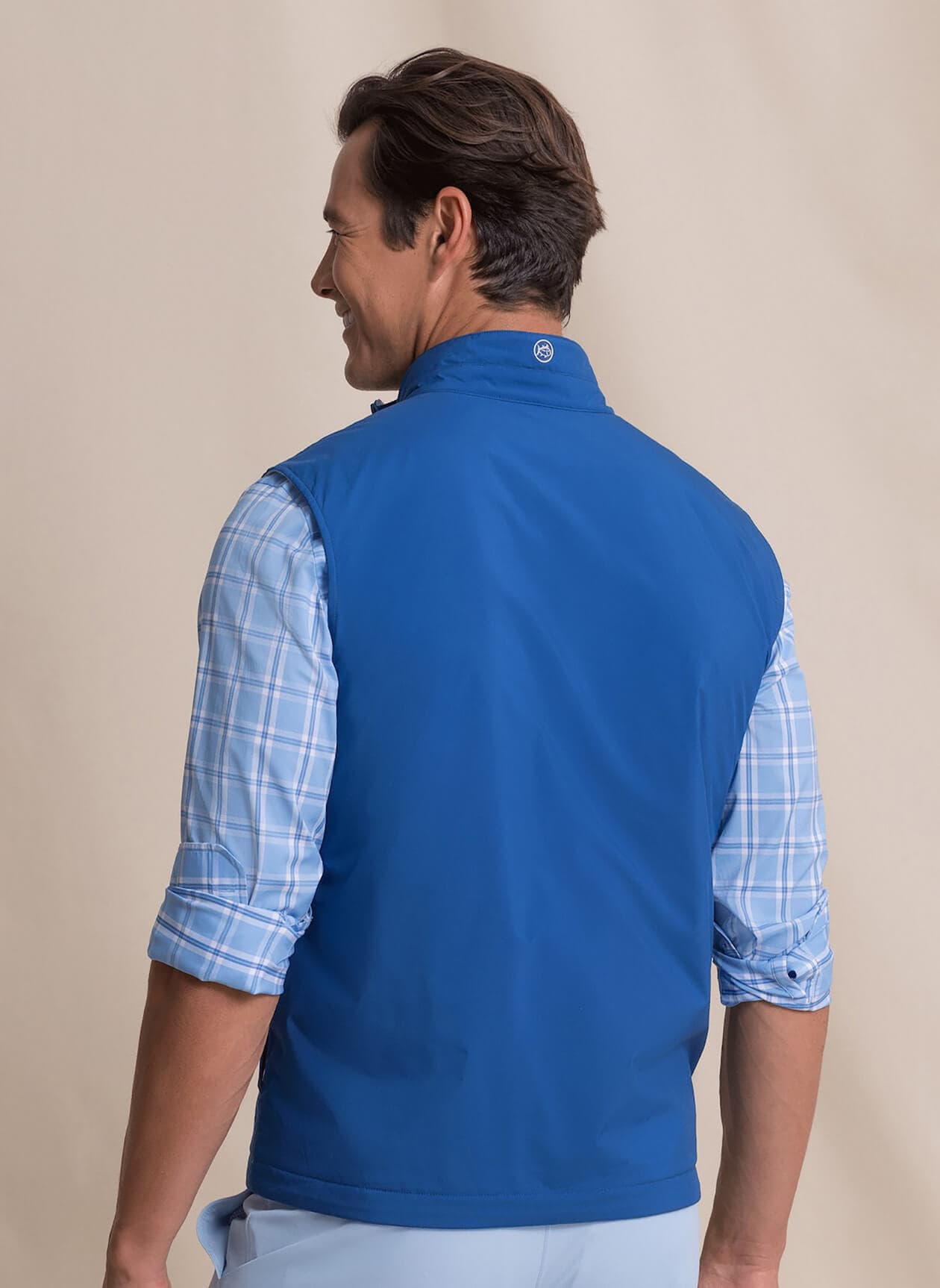 Southern Tide Men's Harbor Reversible Vest - Navy LG