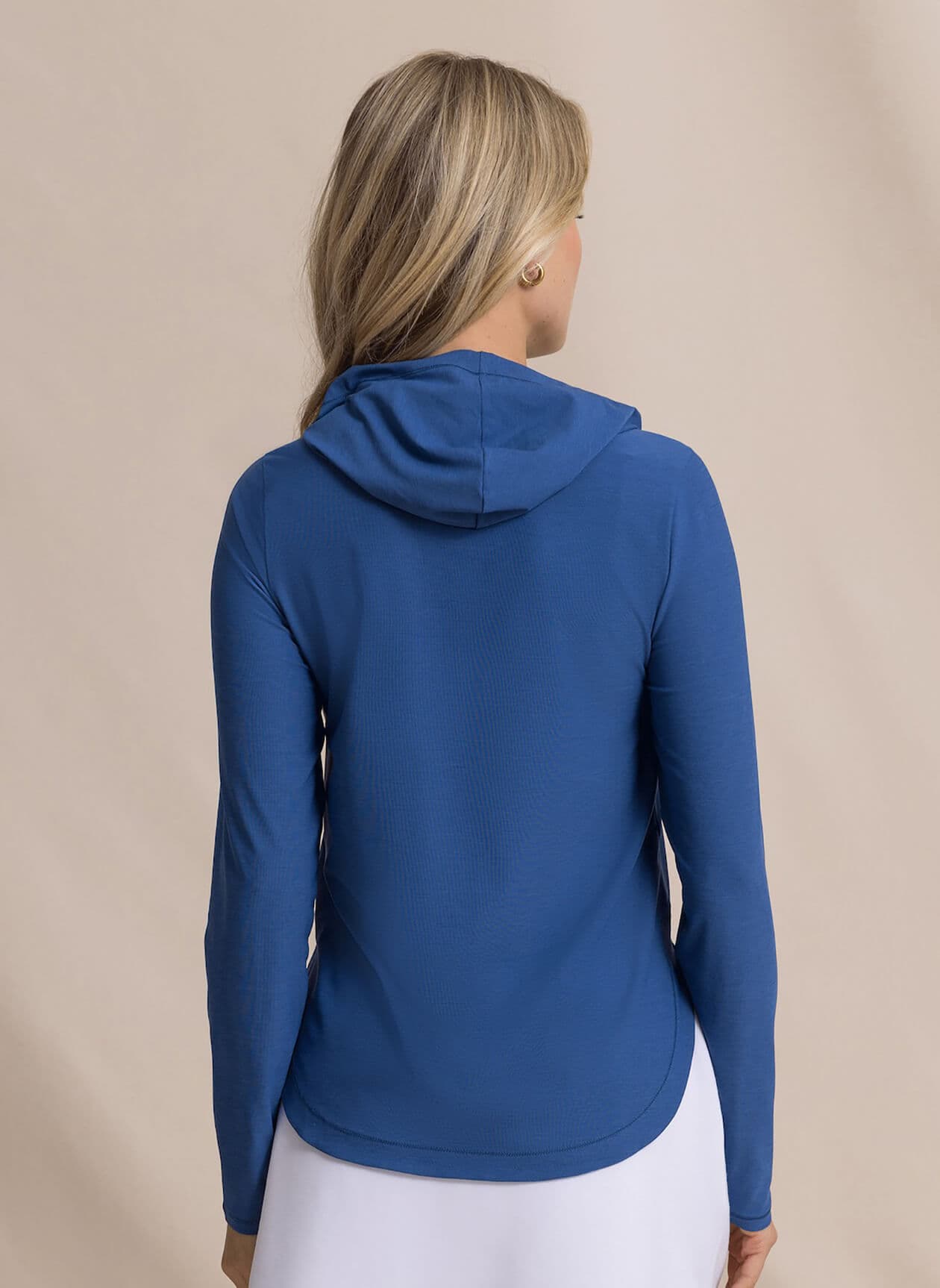 Southern Tide Women's Coastal Breeze Linley Hoodie - Navy LG