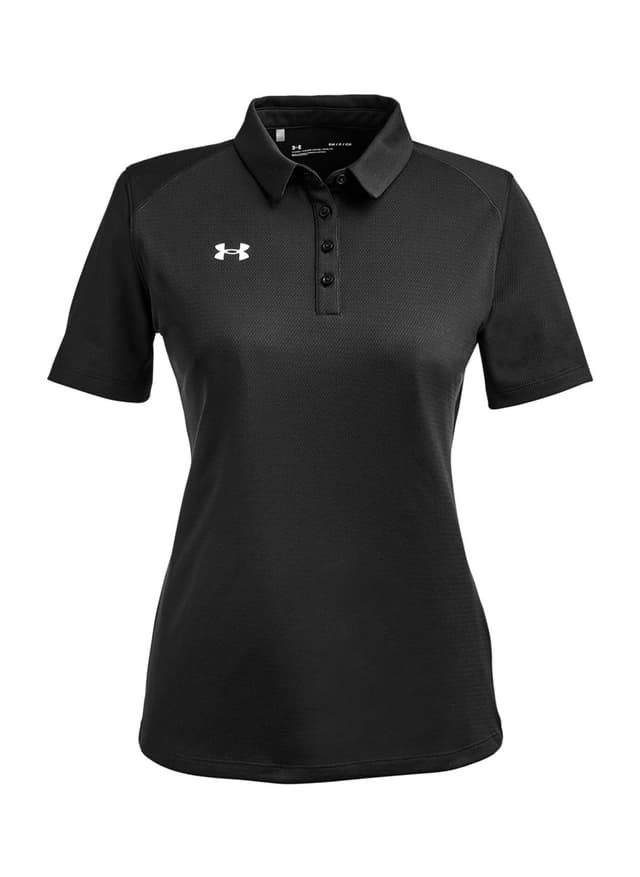 Under Armour Women's Tech Polo - Black LG
