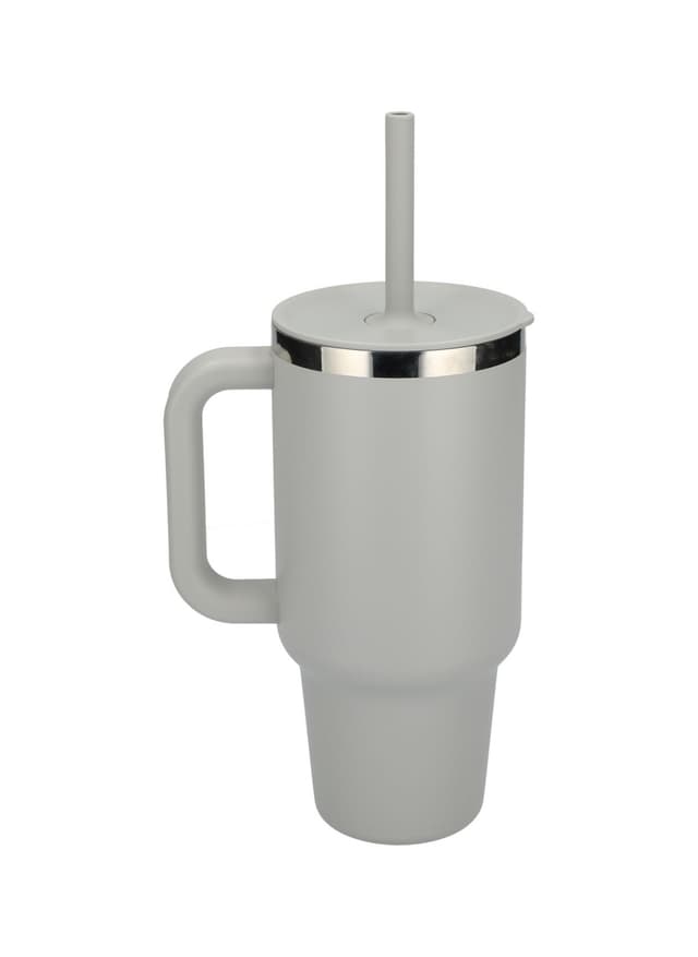Hydro Flask All Around Travel Tumbler with Straw 40oz. - Light Grey MISC