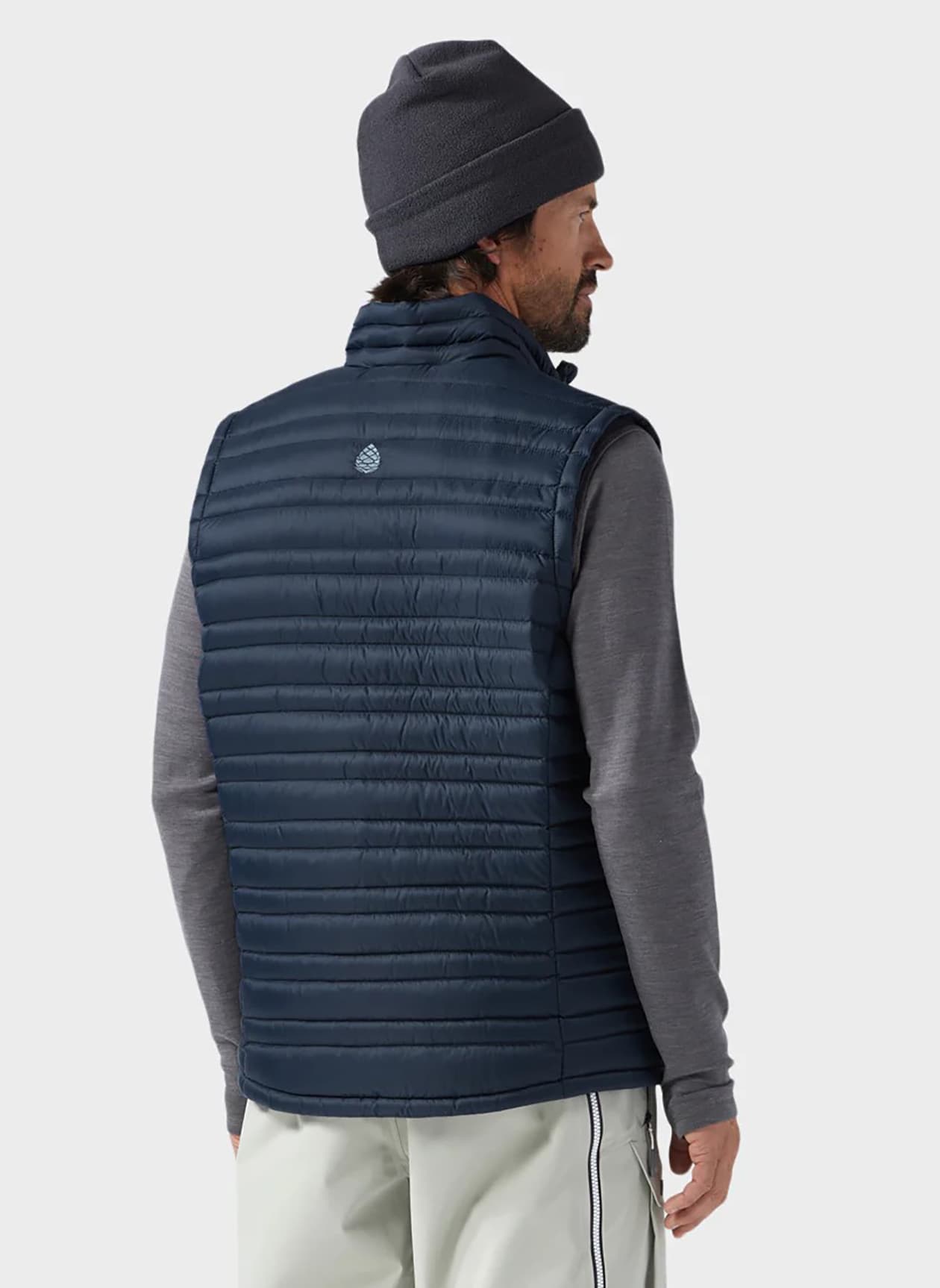 STIO Men's Pinion Down Vest FW23 - Navy 3XL