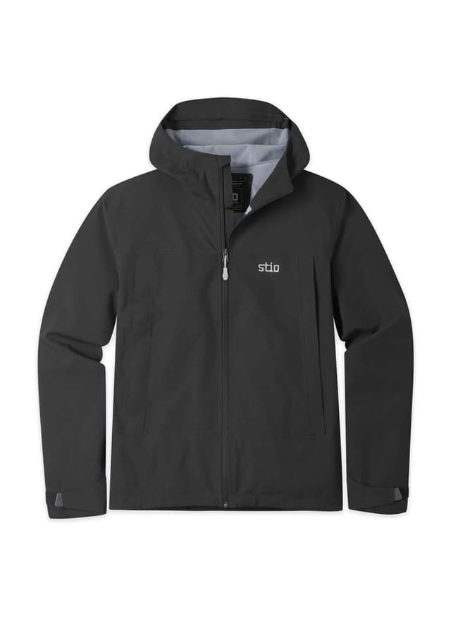 STIO Men's Modis Hooded Jacket - Black 3XL