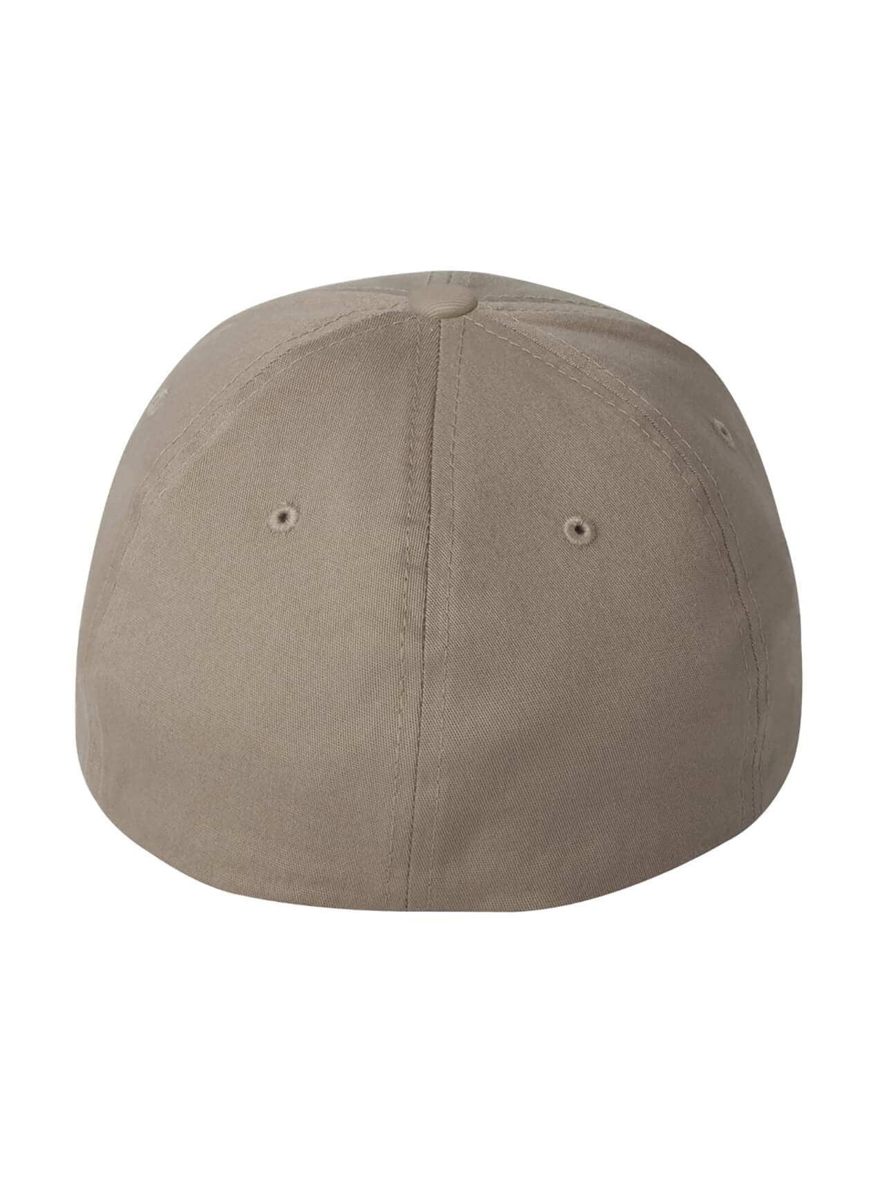 Flexfit V-Flexfit Cotton Twill Cap - Brown LG/XL
