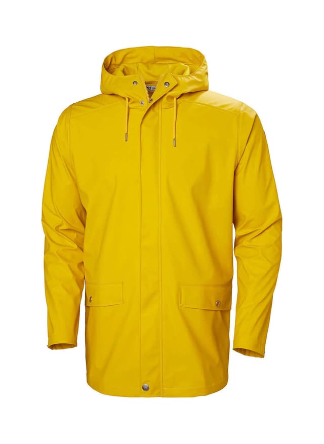 Helly Hansen Men's Moss Rain Coat - Yellow LG