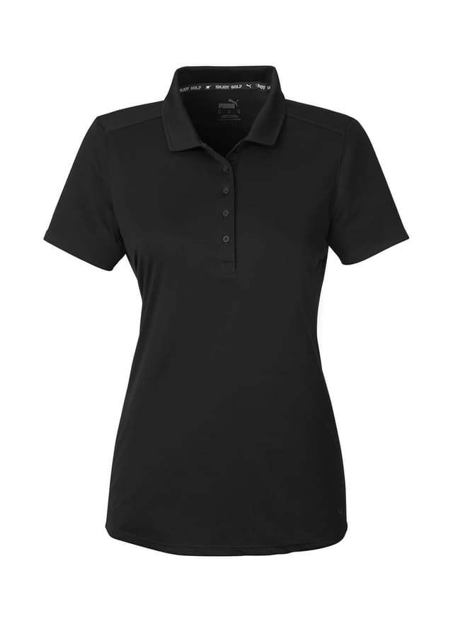 PUMA Women's Gamer Golf Polo - Black LG