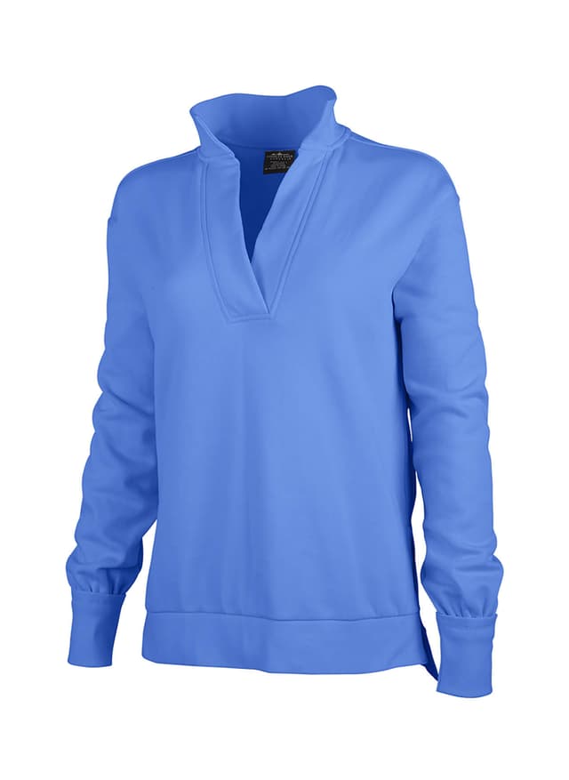 Charles River Women's Coastal Sweatshirt - Blue,Cyan 3XL
