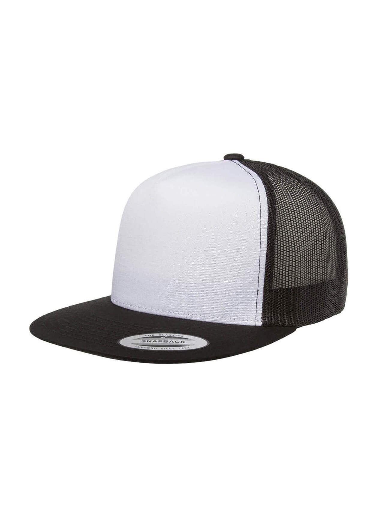 Yupoong Classic Trucker with White Front Panel Hat
