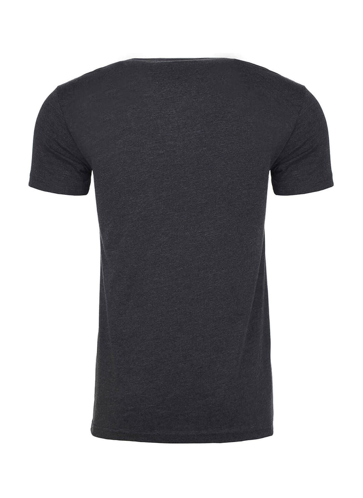Next Level Men's CVC V-Neck T-Shirt - Dark Grey LG