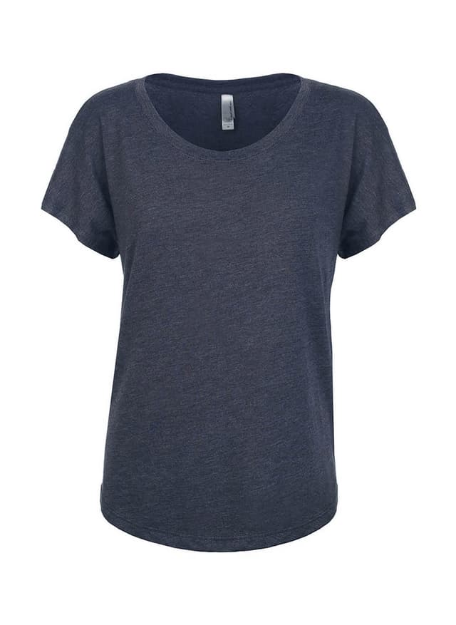 Next Level Women's Triblend Dolman T-Shirt - Navy 3XL