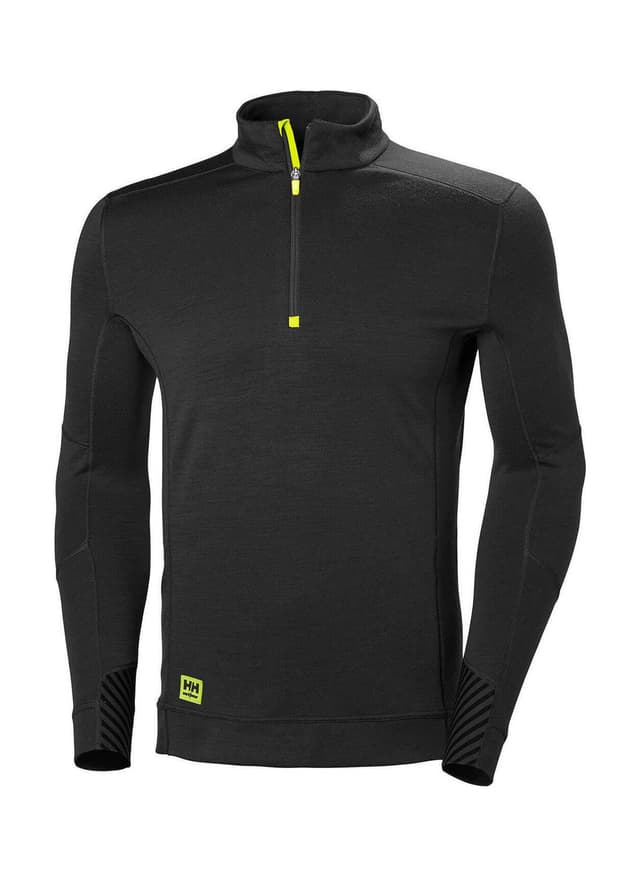Helly Hansen Men's Lifa Half-Zip - Black 3XL