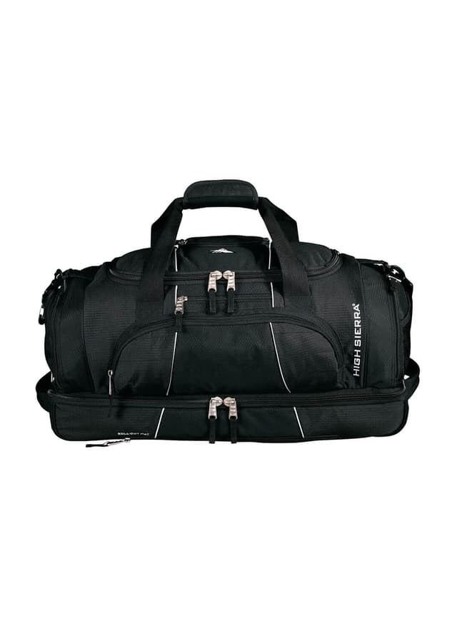 High Sierra Colossus 26  Drop Bottom Duffle - Black MISC