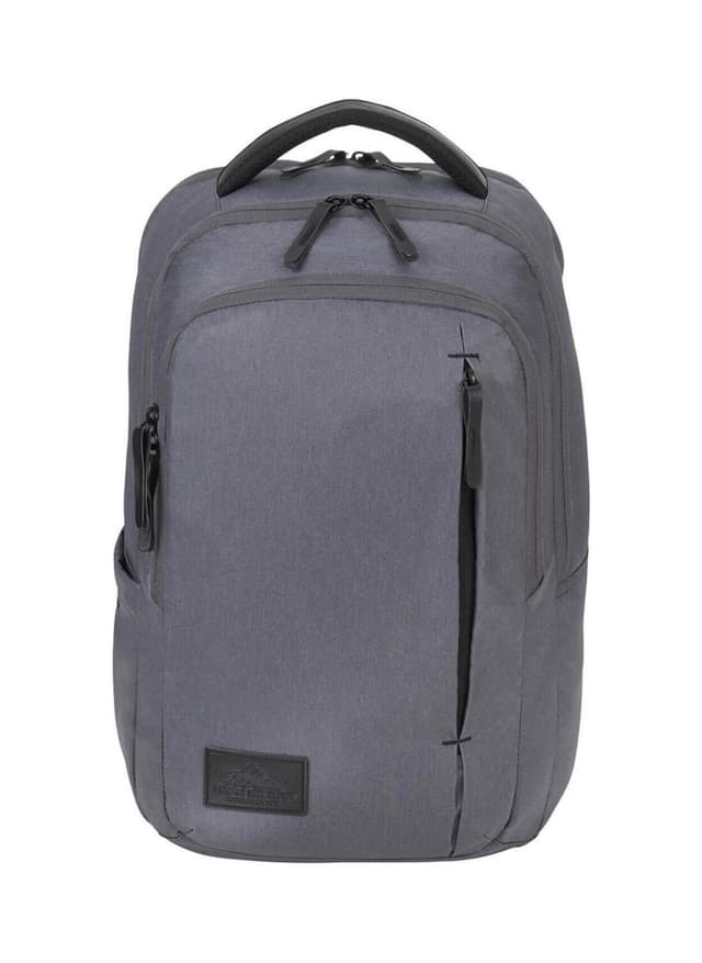 High Sierra Slim  15" Computer Backpack - Dark Grey MISC