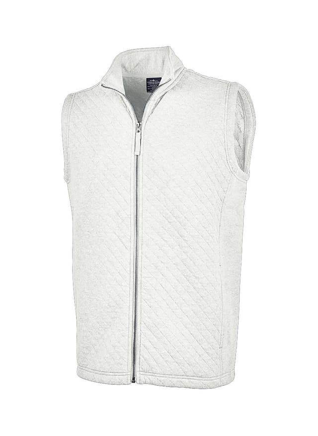 Charles River Men's Franconia Quilted Vest - White 3XL