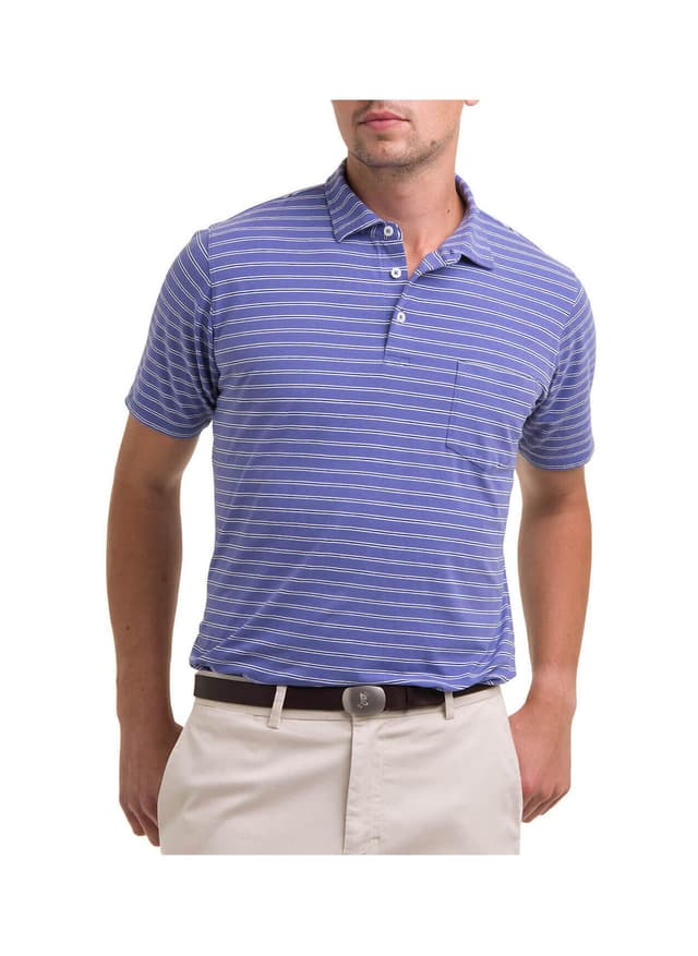 B. Draddy Men's Caz Polo - Blue LG
