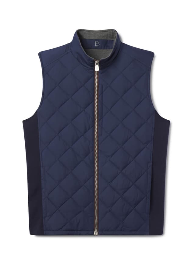 B. Draddy Men's The Eli Vest - Navy LG