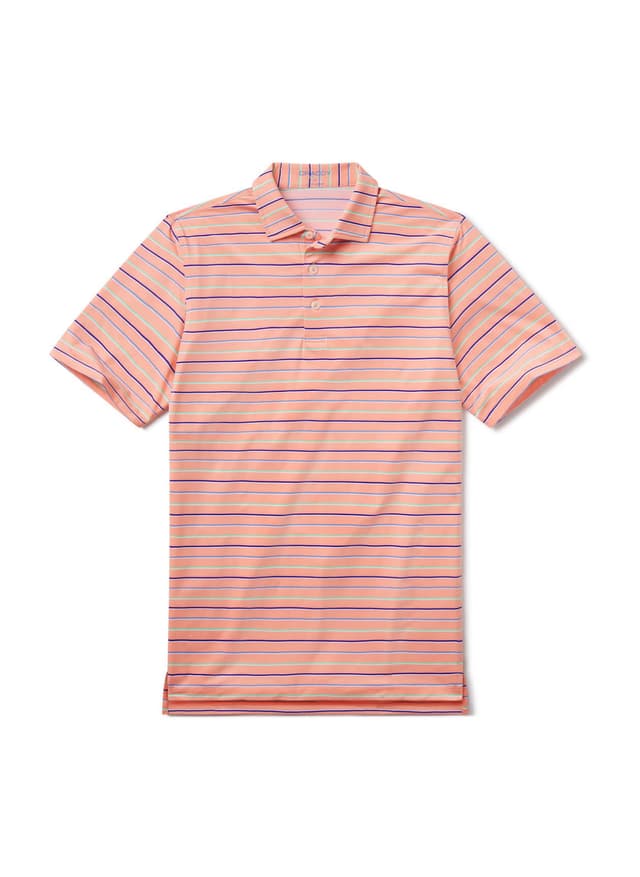 B. Draddy Men's Hoffhine Polo - Pink LG