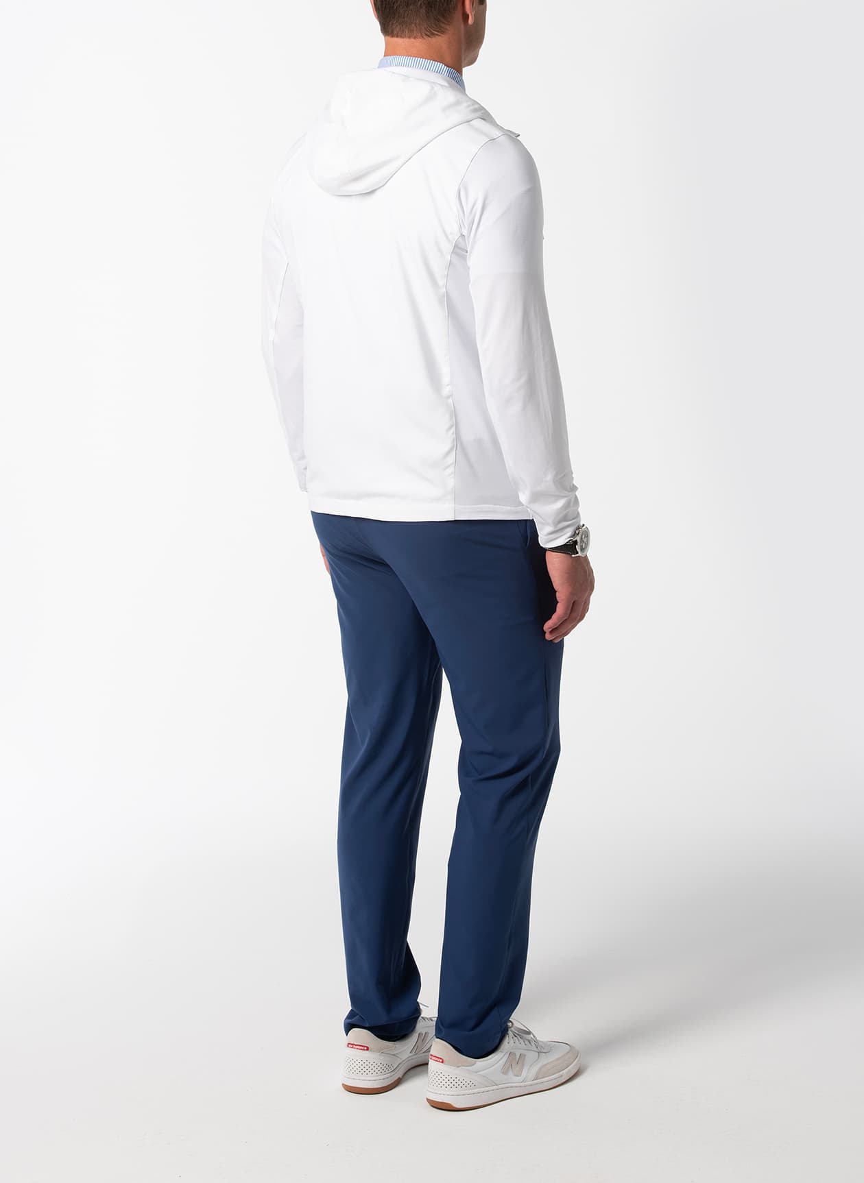 B. Draddy Men's Til Hoodie - White LG