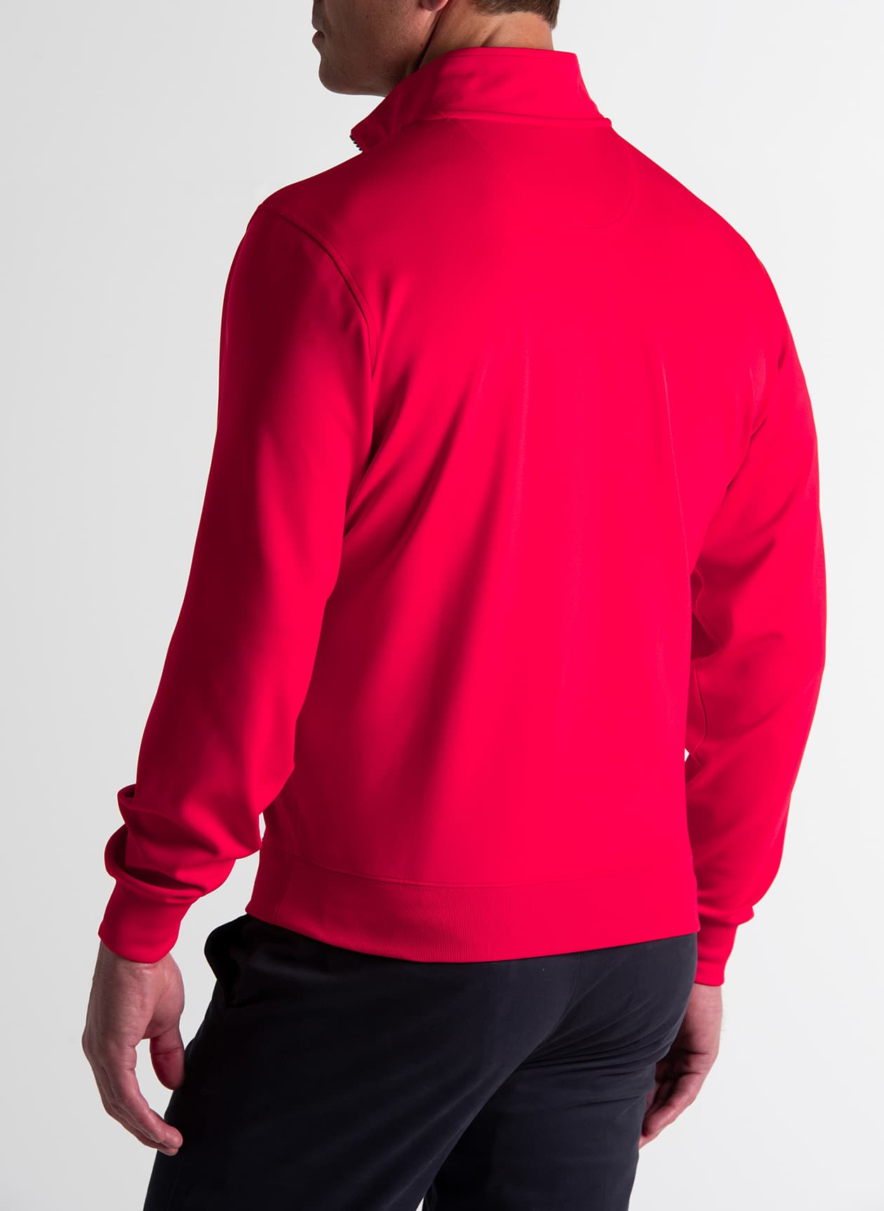 Fairway & Greene Men's Caves Quarter-Zip - Red 3XL