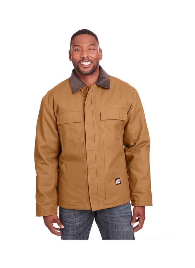 Berne Men's Heritage Chore Coat - Brown 3XL