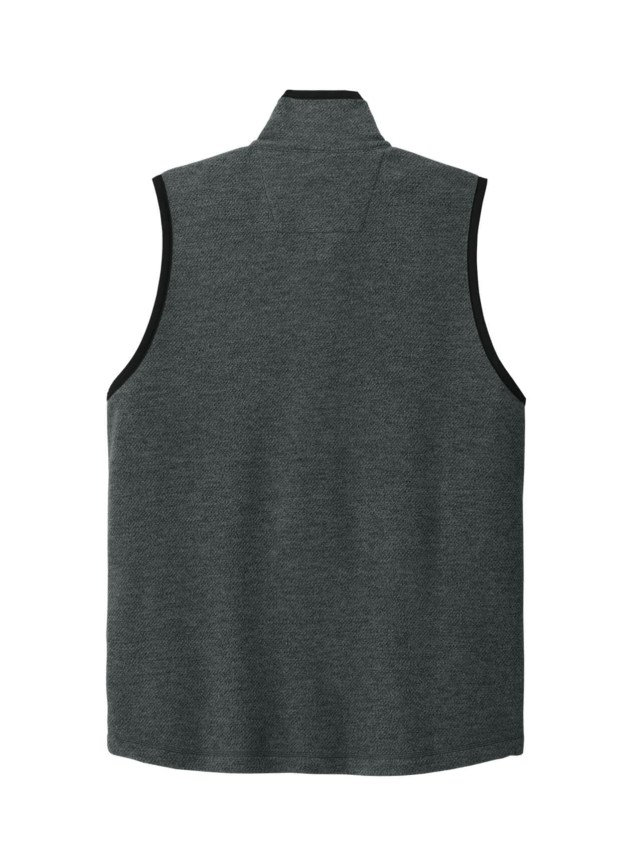 Carhartt Men's Textured Fleece Vest - Dark Grey 3XL