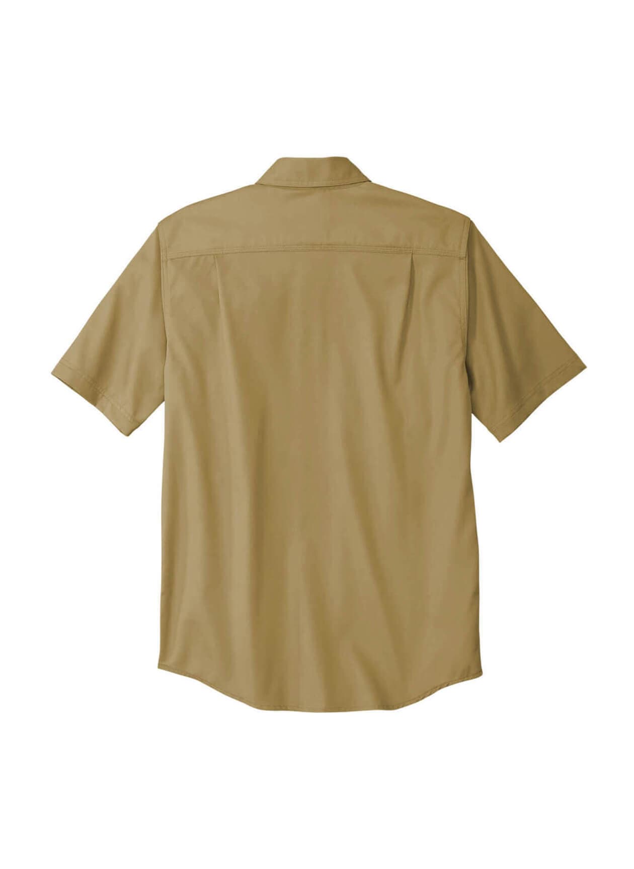 Carhartt Men's Rugged Professional Series Short-Sleeve Shirt FA24 - Brown 3XL