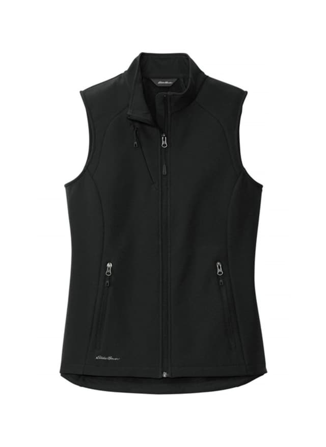 Eddie Bauer Women's Stretch Soft Shell Vest - Black 3XL