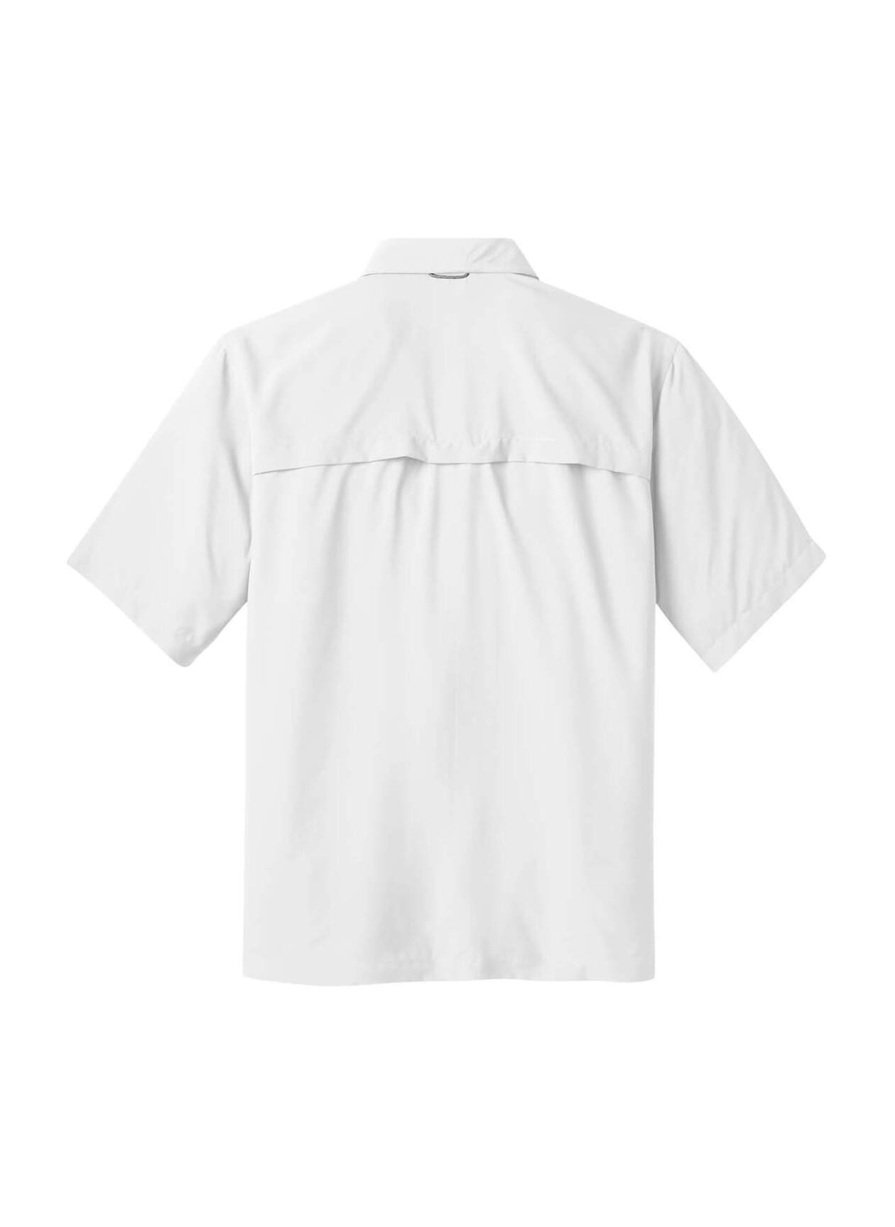 Eddie Bauer Men's Short-Sleeve Performance Fishing Shirt - White 3XL