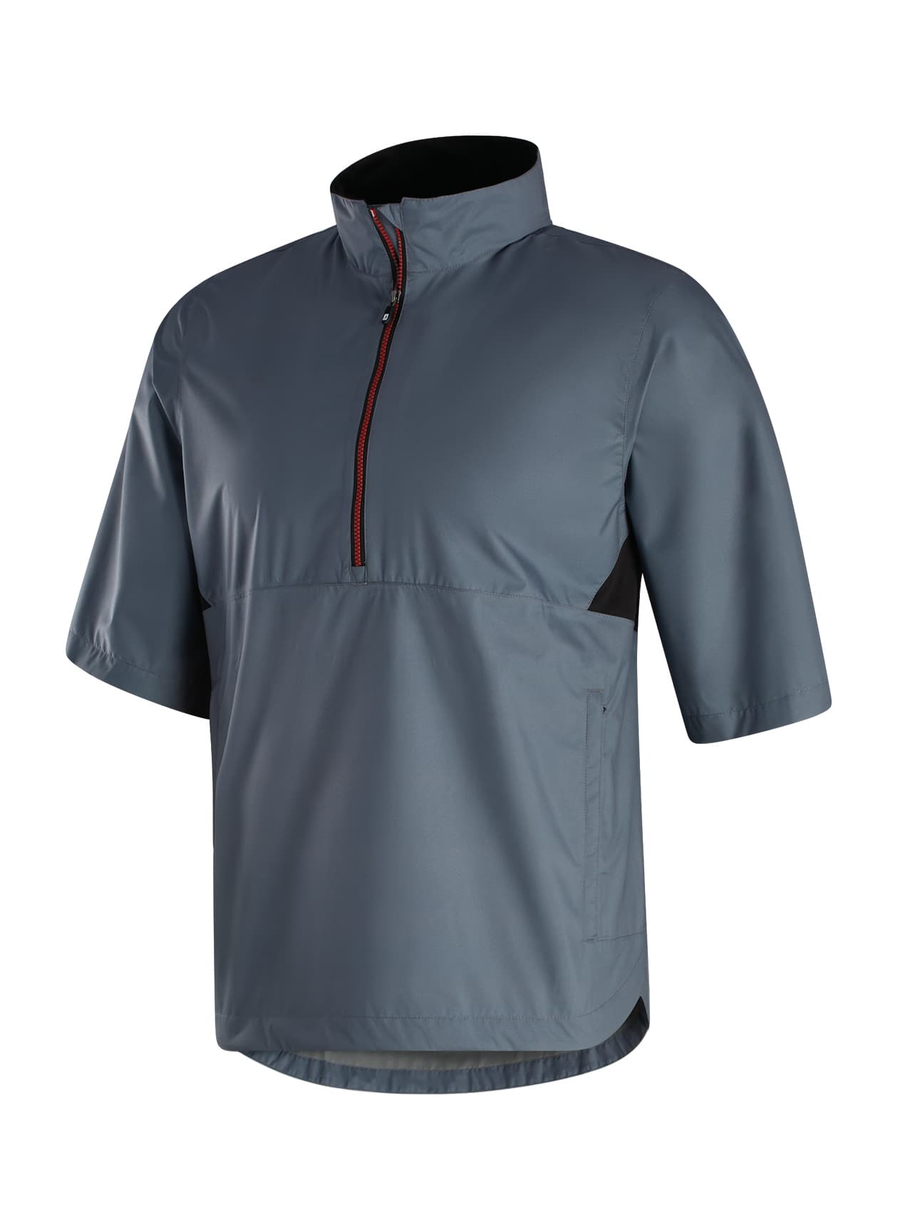 FootJoy Men's Hydrolite X Short-Sleeve Rain Jacket - Charcoal / Black (29134) 3XL
