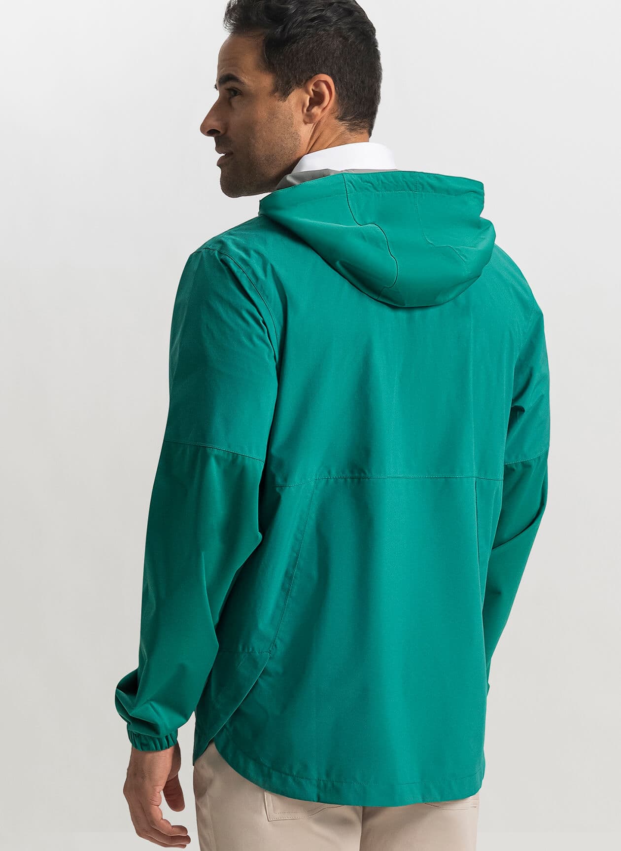 FootJoy Men's Hydrolite X Rain Hoodie - Green 3XL