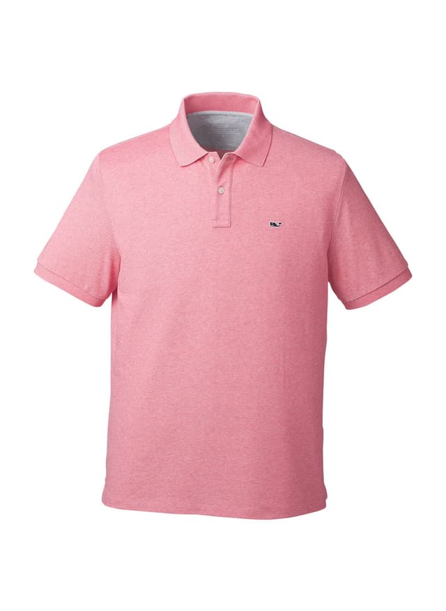 Vineyard Vines Men's Pique Edgartown Polo - White LG
