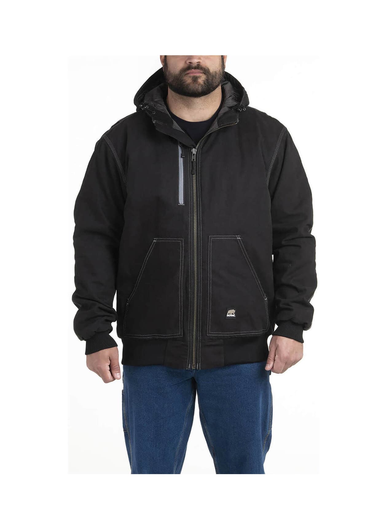 Berne Men's Modern Hooded Jacket