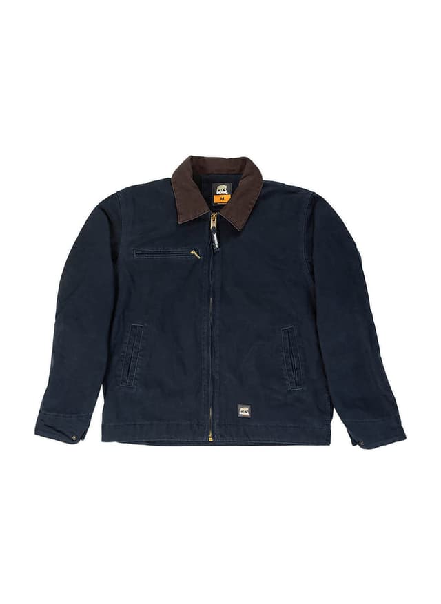 Berne Men's Highland Washed Gasoline Jacket - Navy 3XL