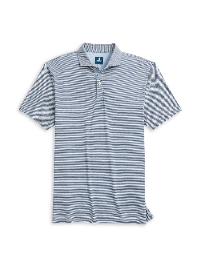 Johnnie-O Men's Thatcher Polo - Navy (NAVY) LG