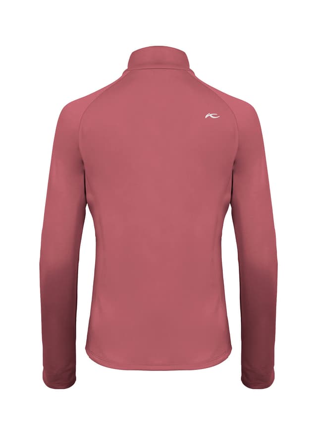 Kjus Women's Berit Soft Half-Zip - Red LG