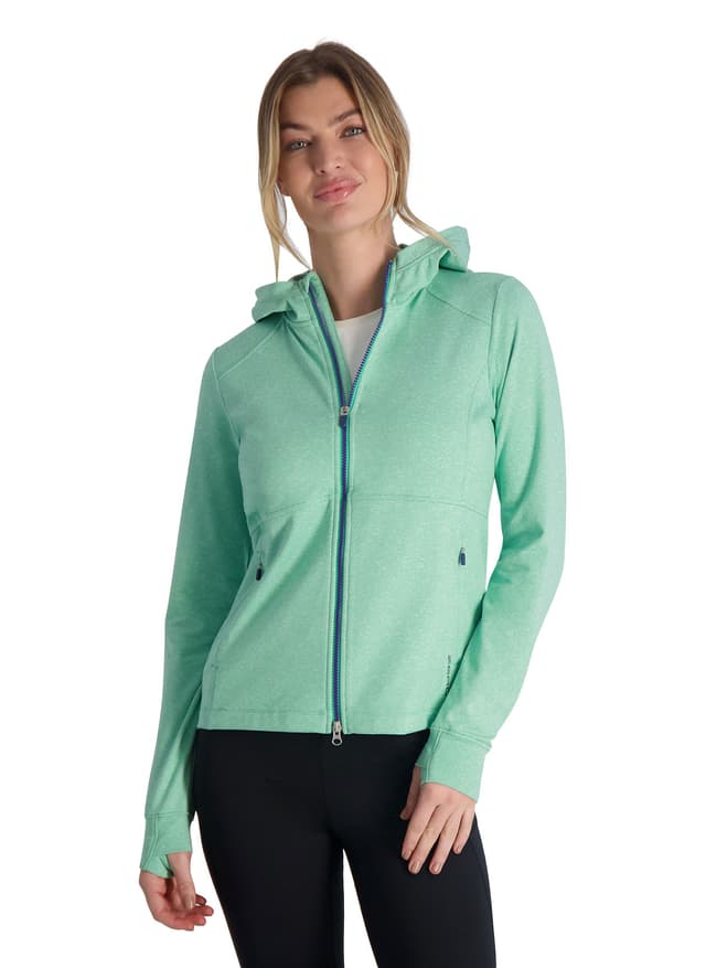 Zero Restriction Women's Elle Hoodie - Green LG
