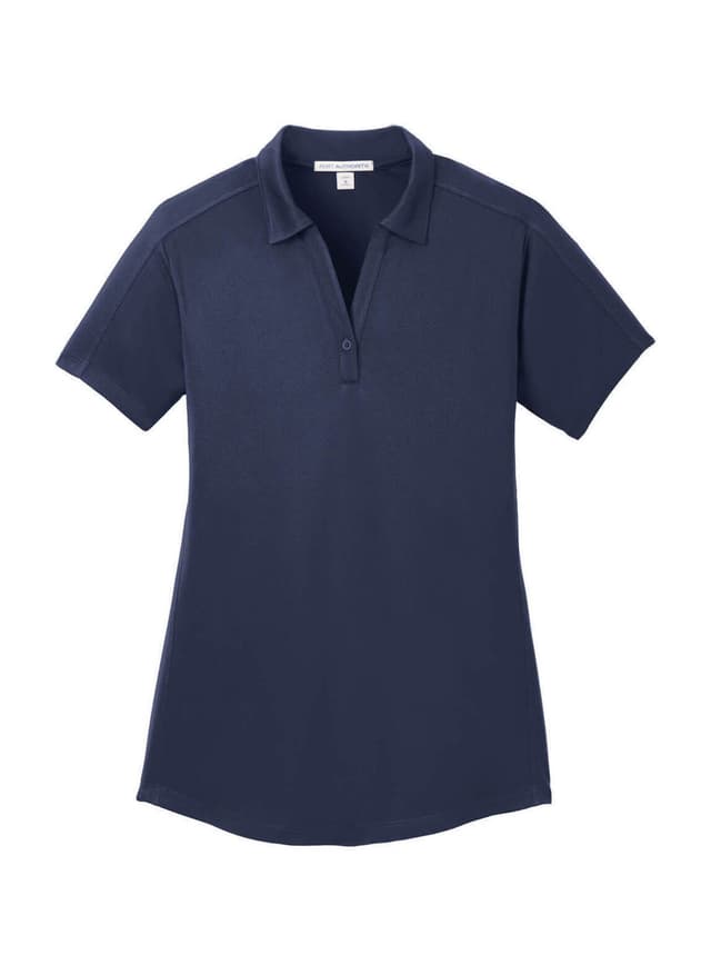 Port Authority Women's Diamond Jacquard Polo - Navy 3XL