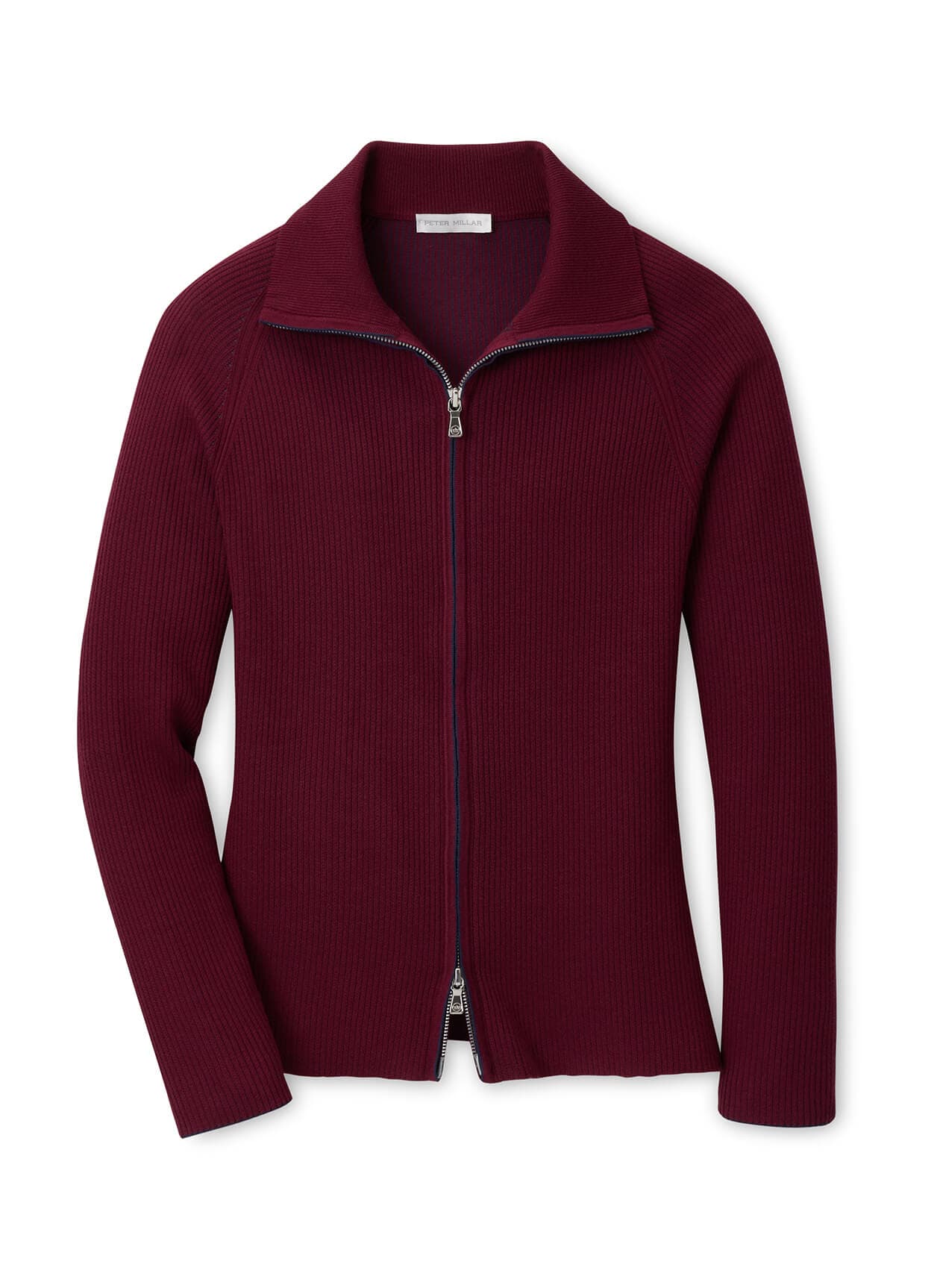 Peter Millar Women's Coolspun Lite Cotton Ribbed Cardigan