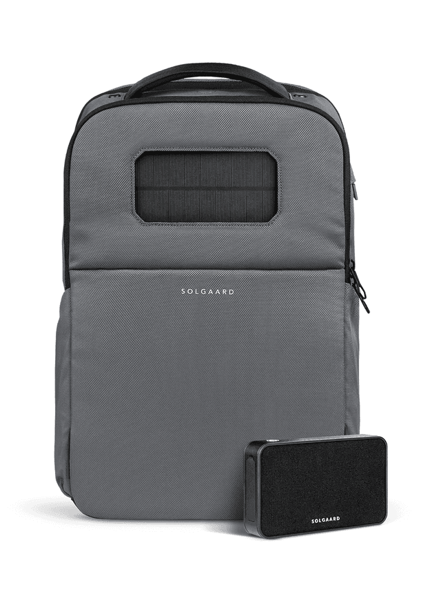 Solgaard Lifepack Solar Backpack + Juicepack 3.0 - Light Grey MISC