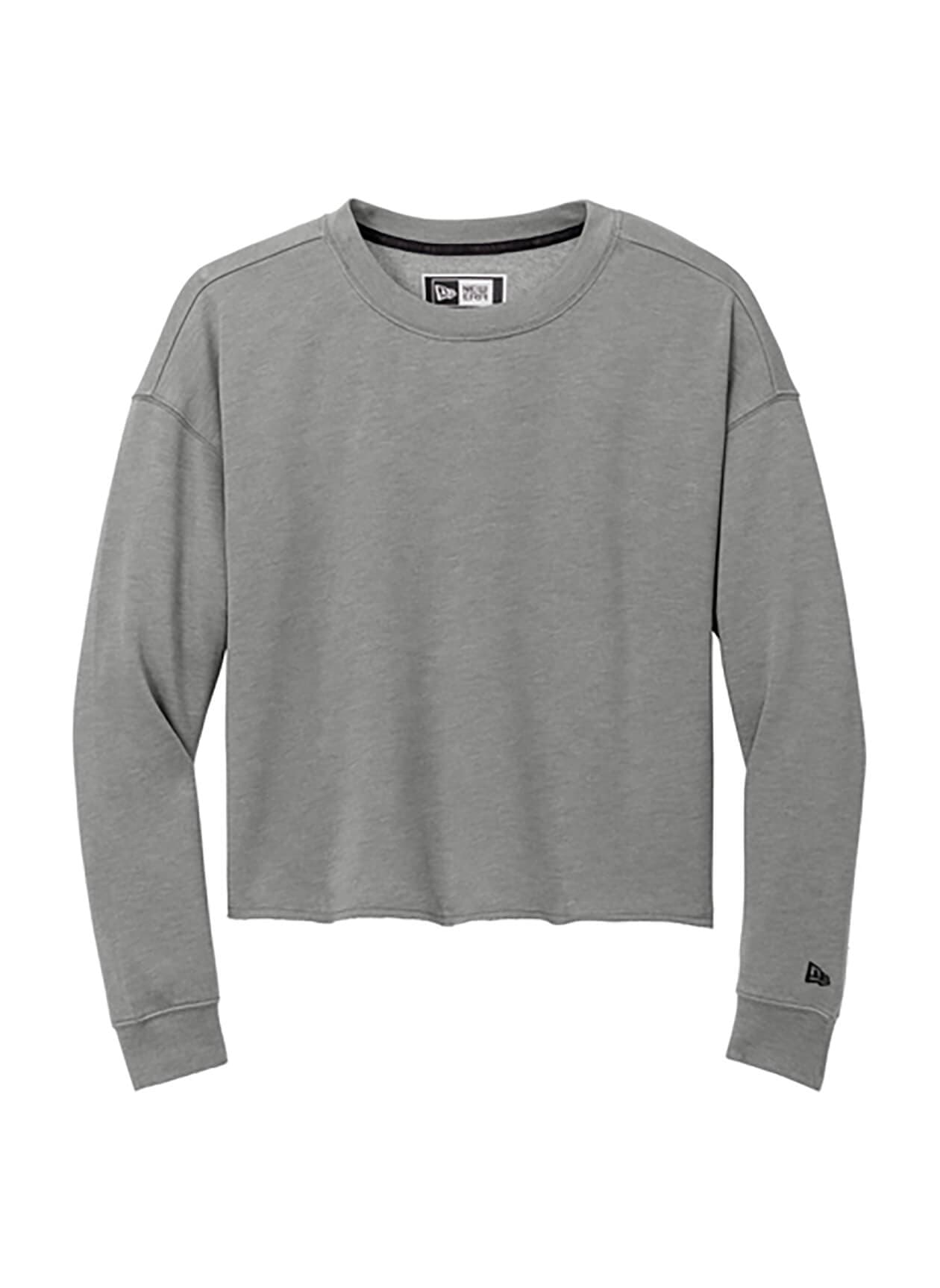 New Era Women's Tri-Blend Fleece Crop Crew