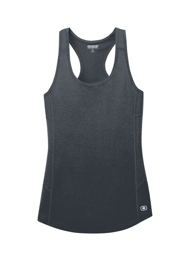 OGIO Women's ENDURANCE Racerback Pulse Tank - Dark Grey 3XL