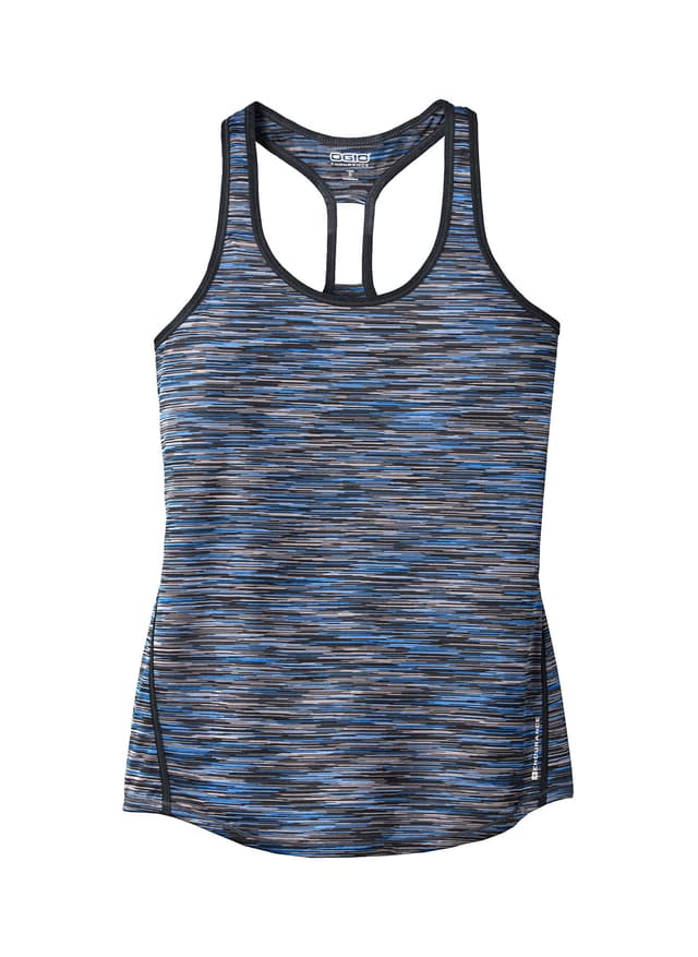 OGIO Women's ENDURANCE Verge Racerback Tank - Blue 3XL