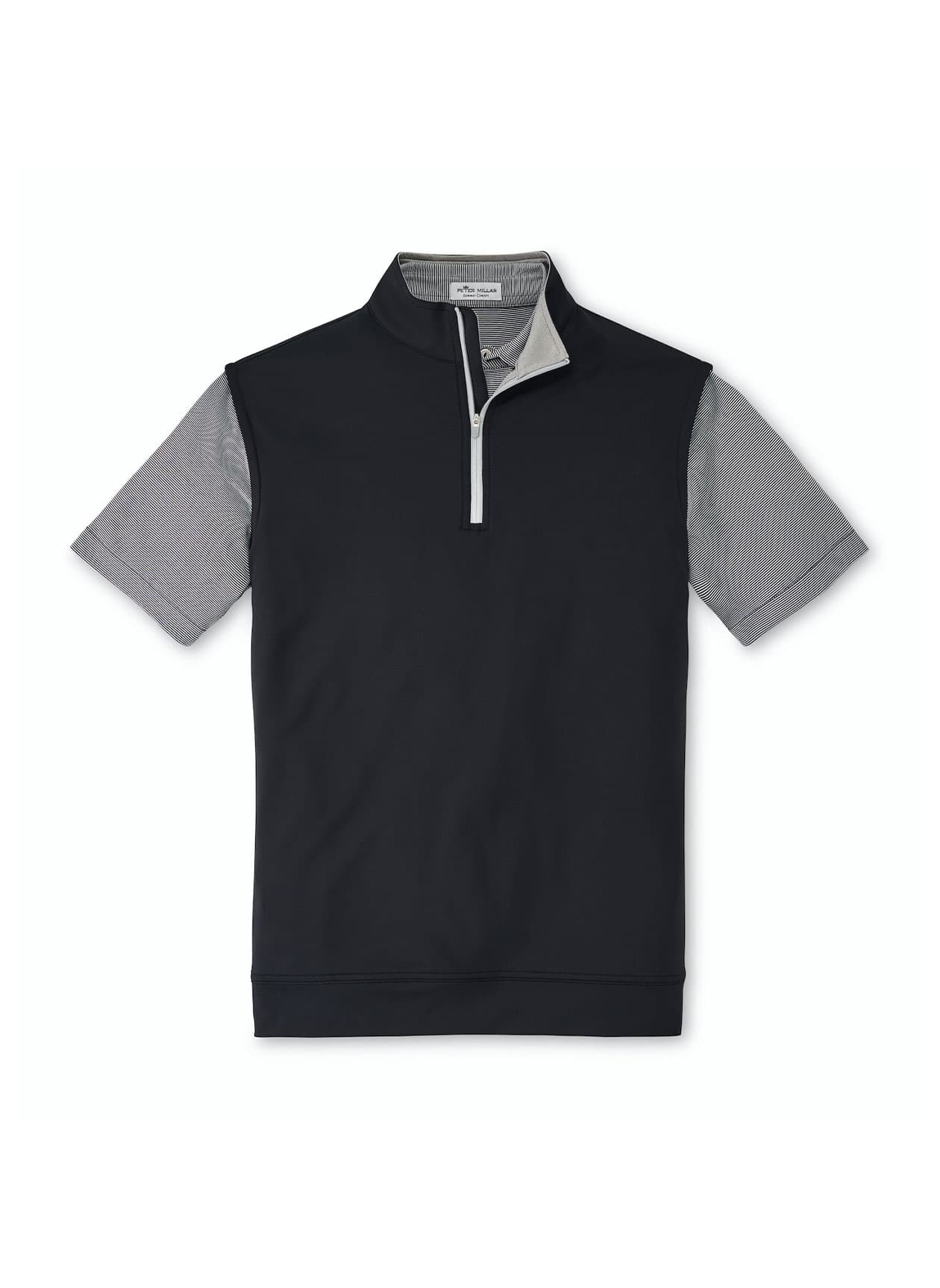 Peter Millar Men's Galway Performance Quarter-Zip Vest