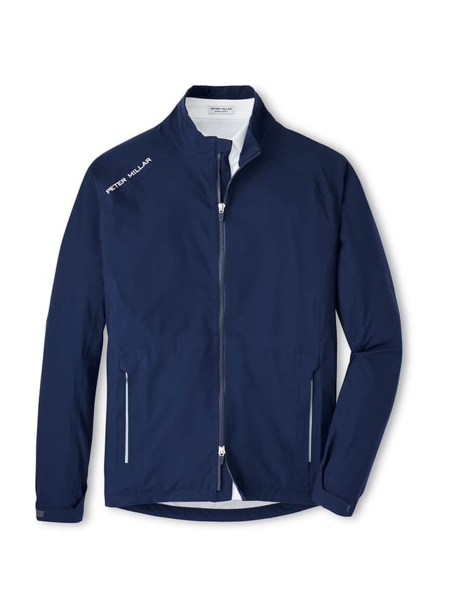 Peter Millar Men's Rain Walker Jacket - Navy LG