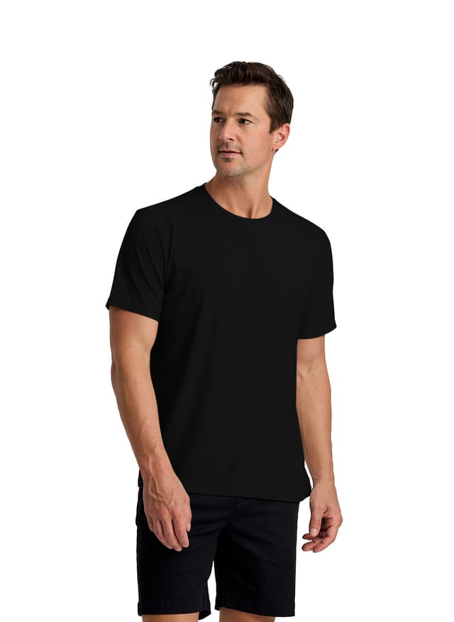 Free Fly Men's Elevate Lightweight Tee - Black 3XL