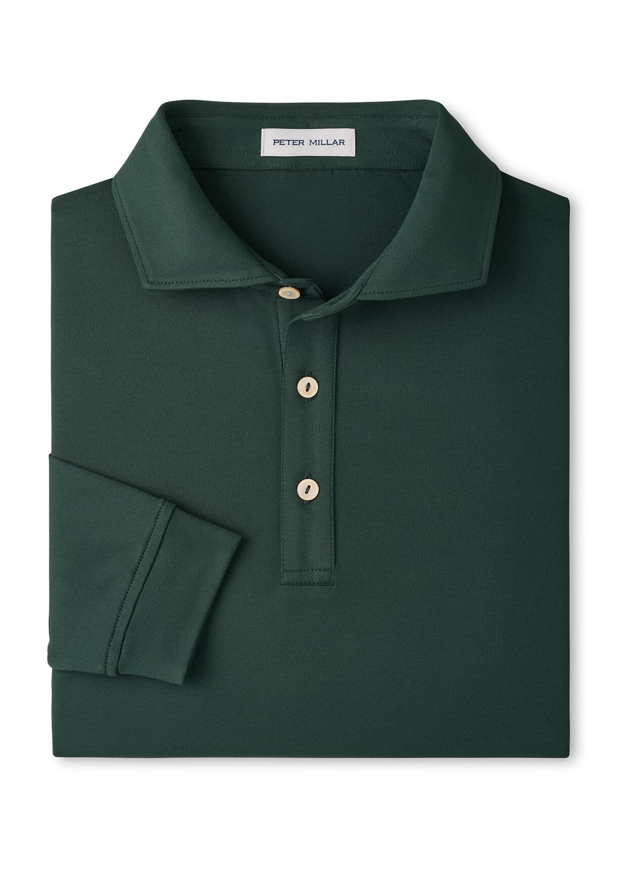 Peter Millar Men's Lyons Performance Jersey Long-Sleeve Polo - F26