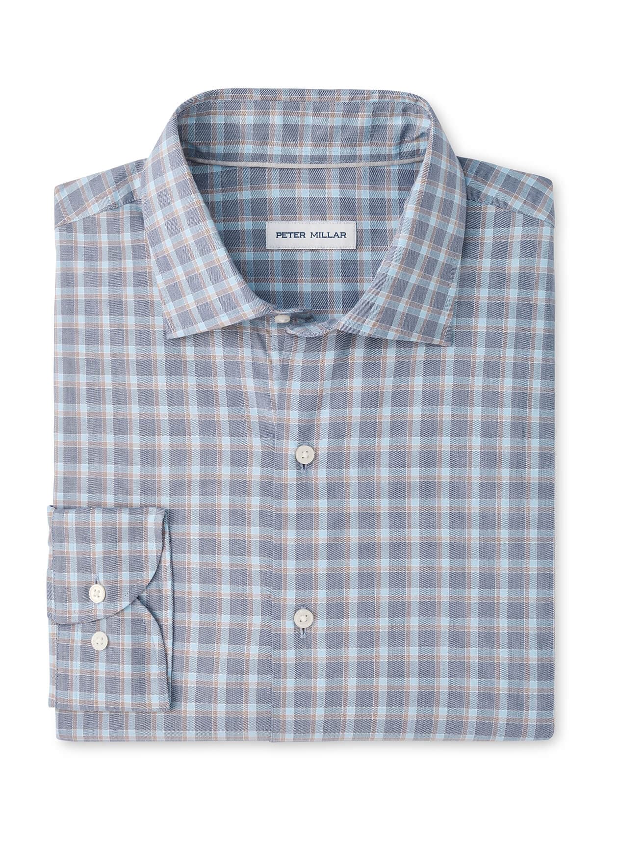Peter Millar Men's Lincoln Crown Lite Cotton-Stretch Sport Shirt