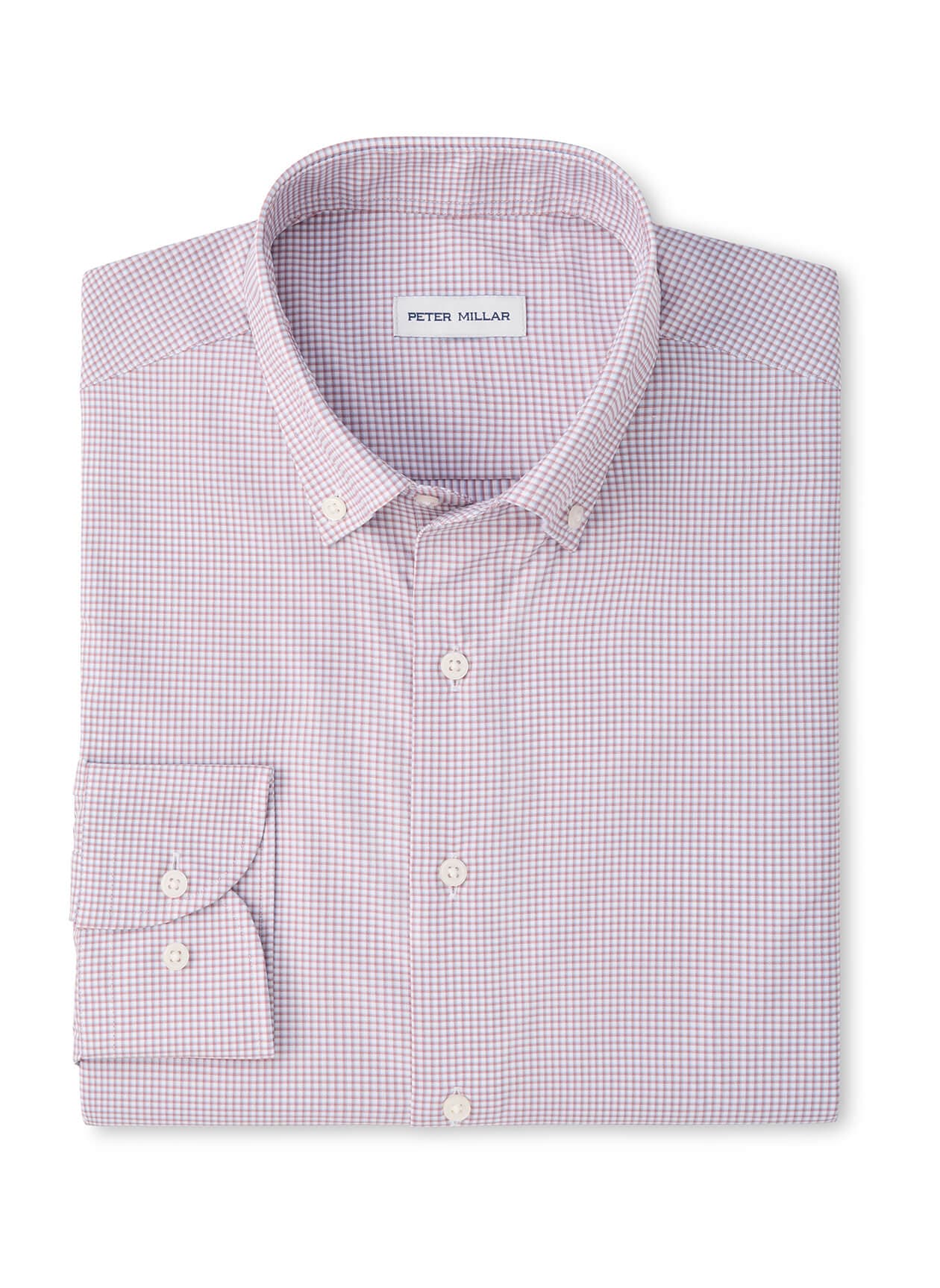 Peter Millar Men's Leo Performance Twill Sport Shirt