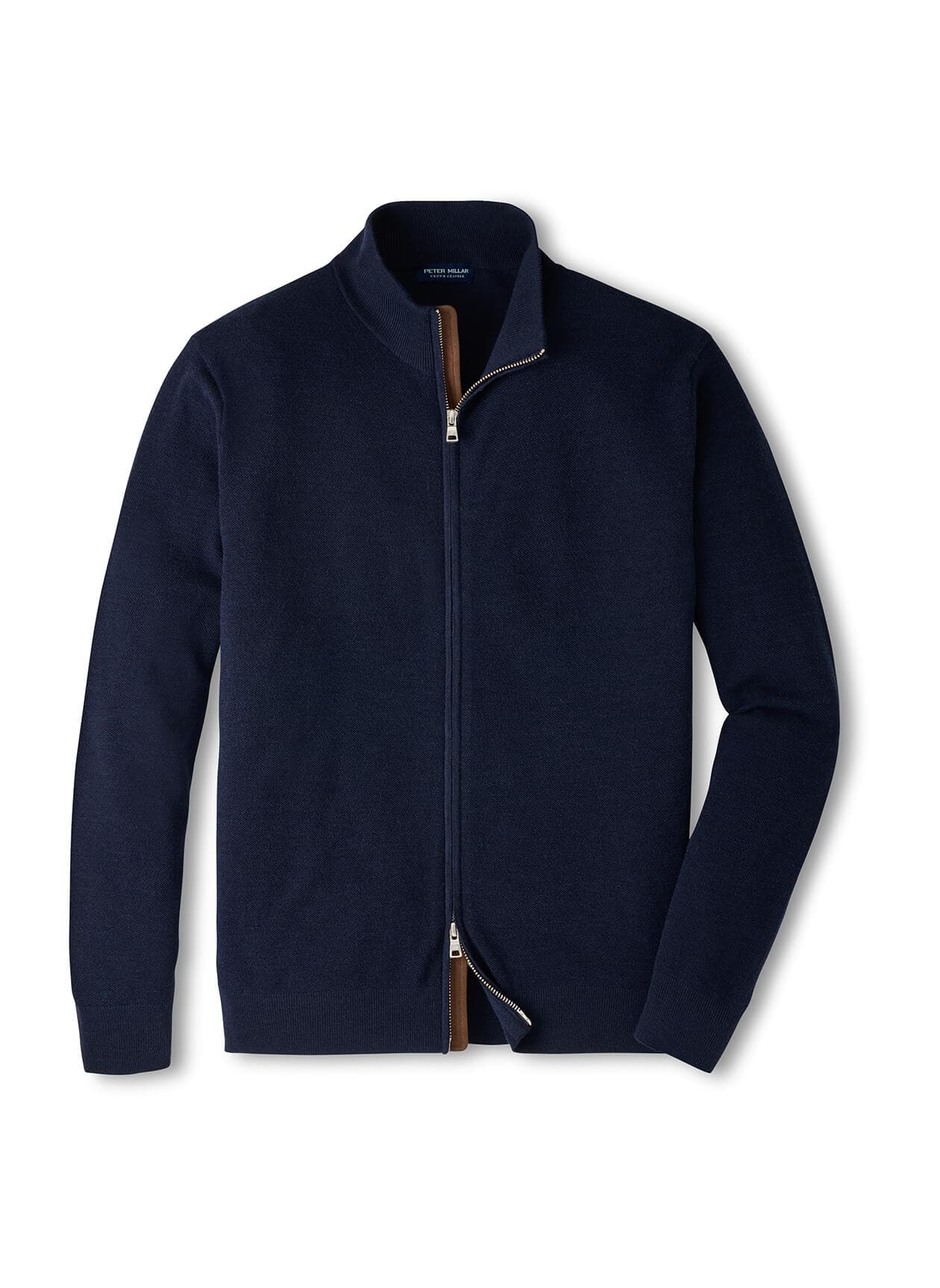 Peter Millar Men's Excursionist Flex Full-Zip Sweater