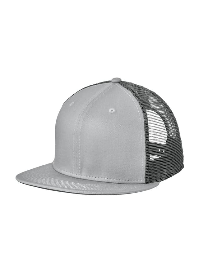 New Era Standard Fit Snapback Trucker Cap - Light Grey MISC