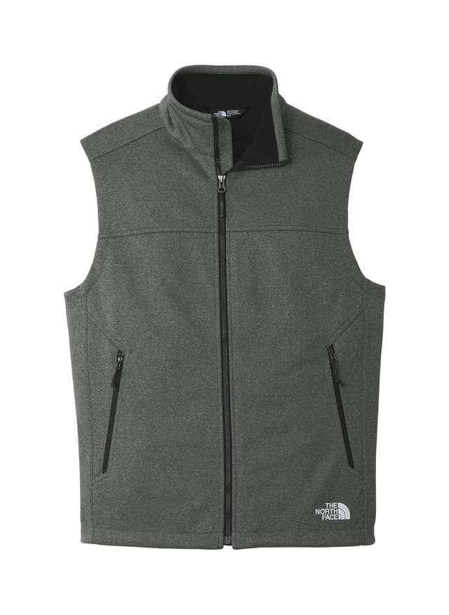 The North Face Men's Ridgewall Soft Shell Vest - Dark Grey 3XL